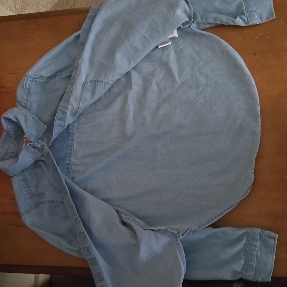 Size 10 Button Up Jean Jacket - Picture 2 of 6